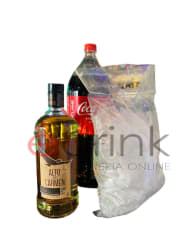 PROMO ALTO ROBLES DEL SUR 1LT + COCA COLA 3LT + HIELO