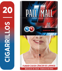PALL MALL XL SUNRISE MIX 20UND