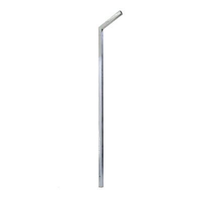 Poste Galvanizado Con Brazo 2.70M