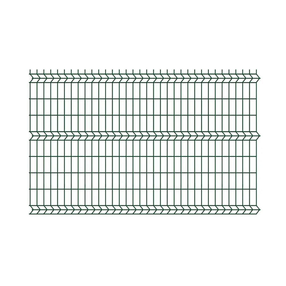 Pack Reja Tipo Acmafor 3d Verde 2,50 X 1,83 Mts + Poste Con Brazo 2,70 Mts6