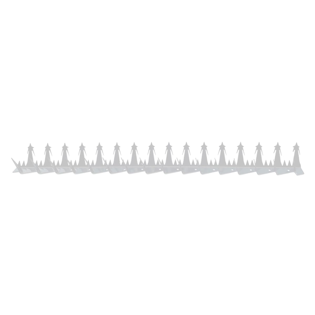 Pack 10 Punta Reja Tiburón Estrella Grande 10 Cm x Largo 1.25 Mts Blanco4