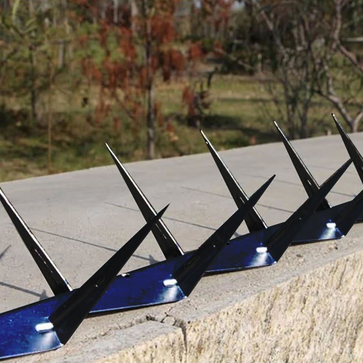 Pack 10 Punta Reja Tiburón M Pintada 10 Cm x Largo 1.00 Mts Negro2