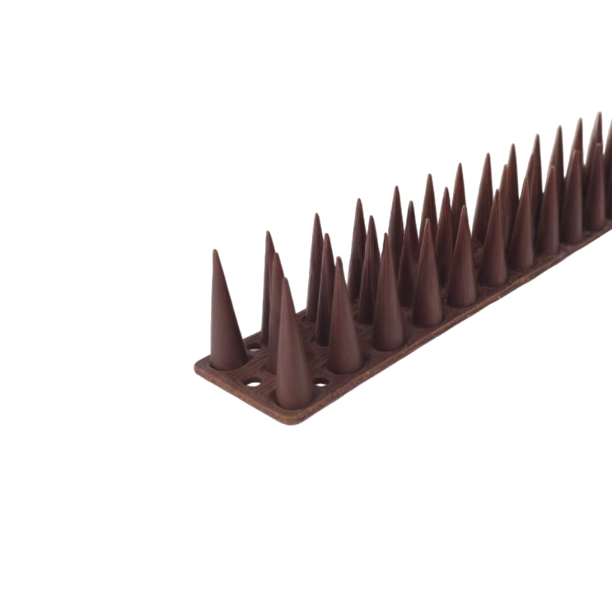 Puntas Plásticas Espanta Palomas Largo 45 Cm Caja 12 Unidades Burdeo6