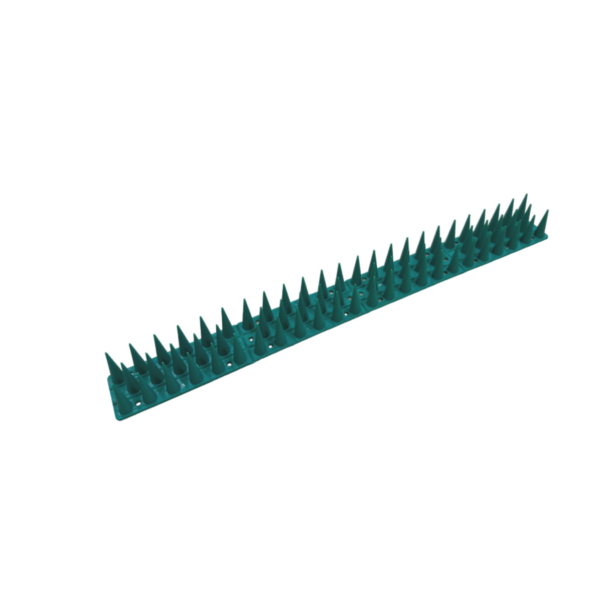 Puntas Plásticas Espanta Palomas Largo 45 Cm Caja 12 Unidades Verde3