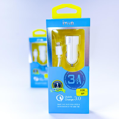 Cargador de Auto para Iphone Ivon CC13