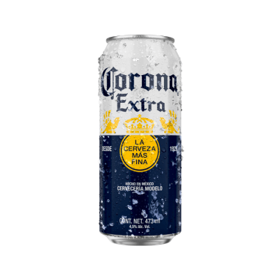 CORONA EXTRA LATON 473ml.
