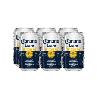 SIX CORONA BOTE  355ml