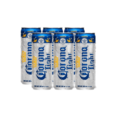 SIX CORONA LIGHT BOTE 355ml