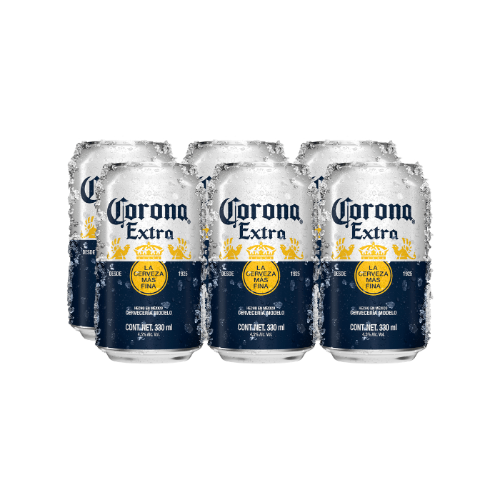 SIX CORONA BOTE  355ml1