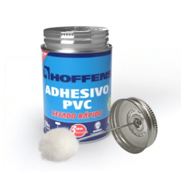 ADHESIVO PVC HOFFENS LATA 120CC C/APLIC.