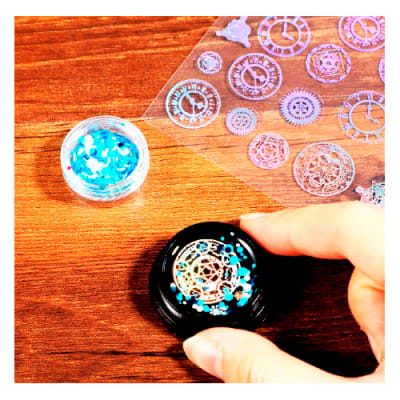 LAMINA DECORATIVA HOLOGRAFICA TRANSPARENTE