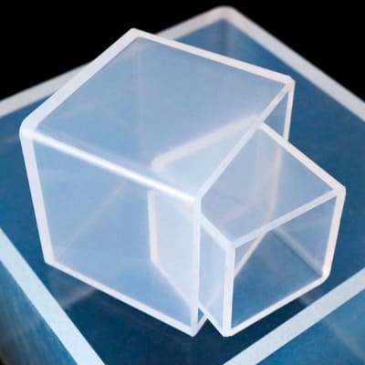 MOLDE DE SILICONA JUEGO DE CUBOS X 3 Un.