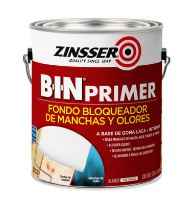 ZINSSER BIN PRIMER BLANCO MATE