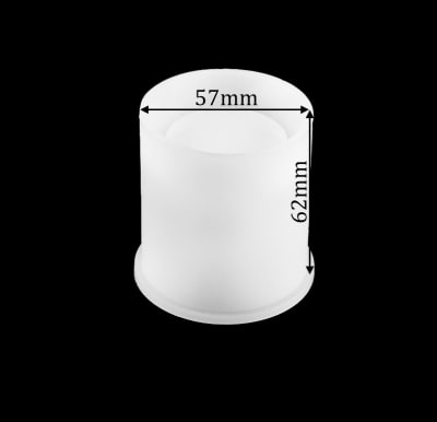 MOLDE DE SILICONA PORTA LAPIZ CILINDRO