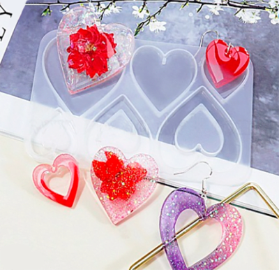 MOLDE DE SILICONA CORAZON II