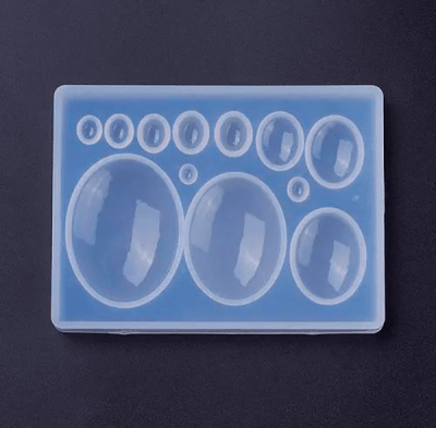 MOLDE DE SILICONA OVALOS