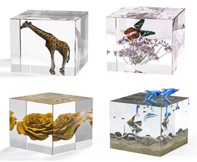 MOLDE DE SILICONA CUBO 8CM.