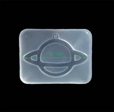 MOLDE DE SILICONA VARIOS MODELOS BIJUTERIA SATURNO