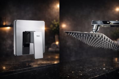 JUEGO GRIFERIA DUCHA MODELO PLATA