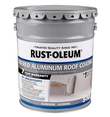 510 FIBERED - REVESTIMIENTO DE TECHO CON FIBRAS DE ALUMINIO 7 AÑOS 4.75 GALÓN