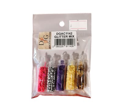 BOTELLITAS GLITTERS MIX x 5 Un.