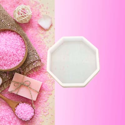 MOLDE DE SILICONA POSA VASO OCTOGONAL 7CM