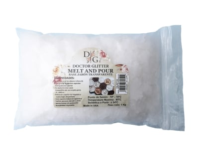 BASE JABON TRANSPARENTE EN ESCAMAS