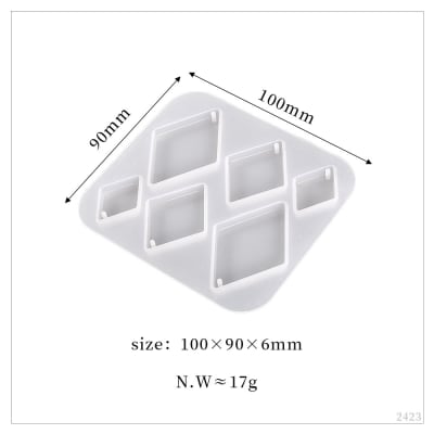 MOLDE DE SILICONA MINI JOYAS 7