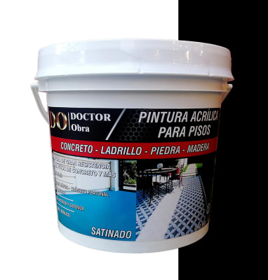 PINTURA ACRILICA PARA PISOS NEGRO