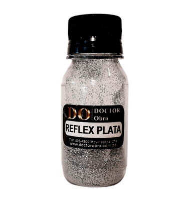 GLITTER REFLEX PLATA