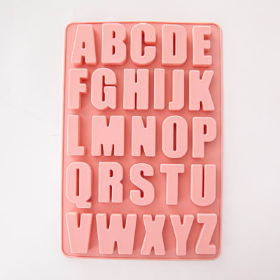 MOLDE DE SILICONA LETRAS