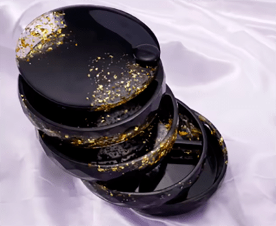MOLDE DE SILICONA POSA VASO REDONDO