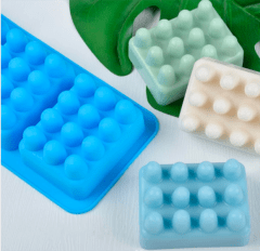 MOLDE DE SILICONA RECTANGULAR EXFOLIANTE 0