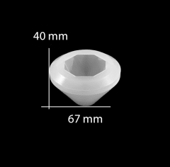 MOLDE DE SILICONA DIAMANTE GRANDE 4