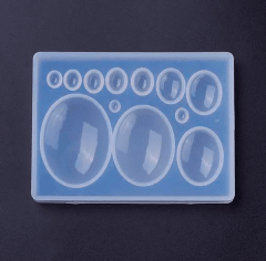 MOLDE DE SILICONA OVALOS 0