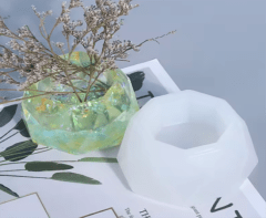 MOLDE DE SILICONA MACETA SUCULENTA 5.5CM 1