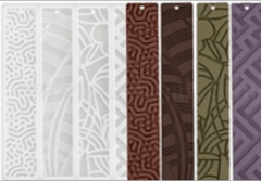 MOLDE DE SILICONA MARCADOR DE PAGINAS DIBUJO GEOMETRICO 0