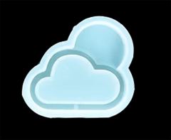 MOLDE DE SILICONA NUBE 7.5x5.5CM 0