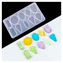 MOLDE DE SILICONA MINI JOYAS 1 2