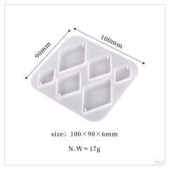 MOLDE DE SILICONA MINI JOYAS 7 0