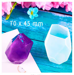 MOLDE DE SILICONA CRISTAL ROCA 3