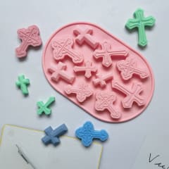 MOLDE SILICONA CRUCES 1