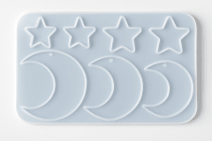 MOLDE DE SILICONA LUNA Y ESTRELLA. 0