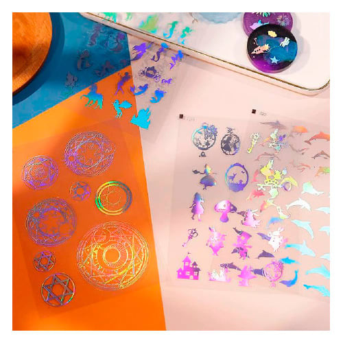 LAMINA DECORATIVA HOLOGRAFICA TRANSPARENTE2