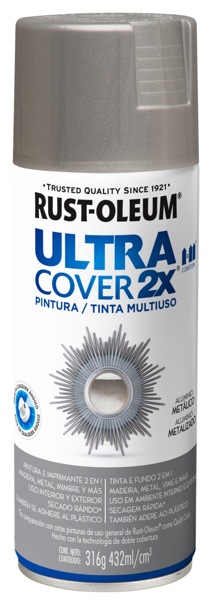 AERO ULTRA COVER ALUMINIO METALIZADO BRILLANTE X 316GR.1