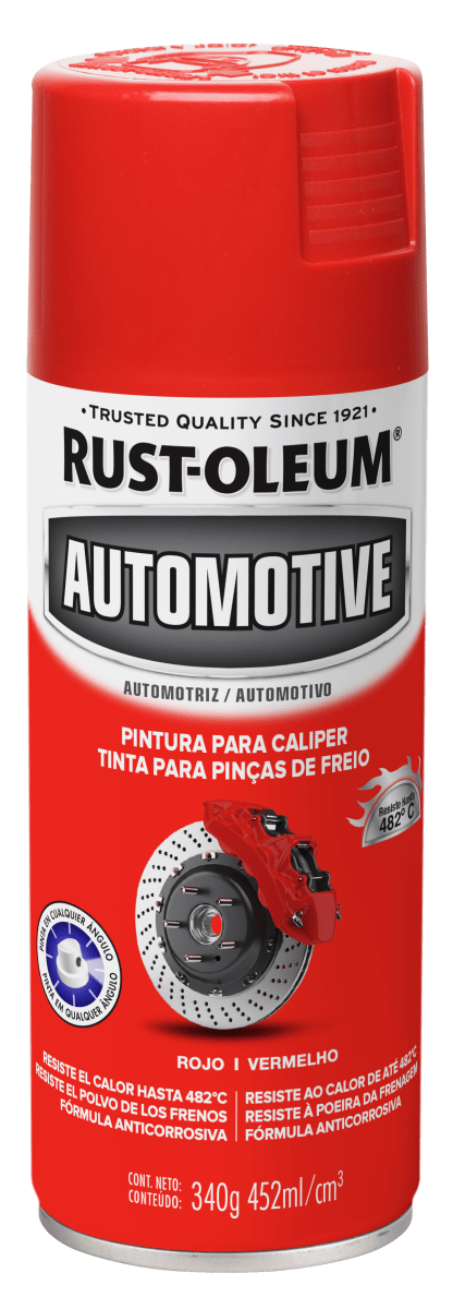 AERO AUTOMOT CALIPER ROJO BRILL 482°C1