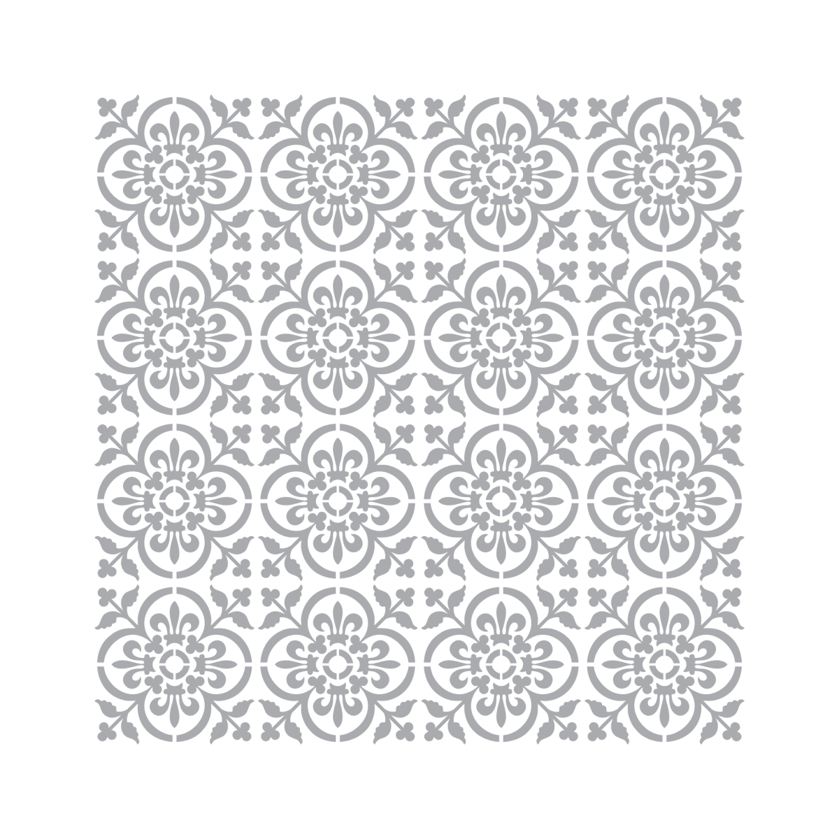 STENCIL FLOR DE LIS3