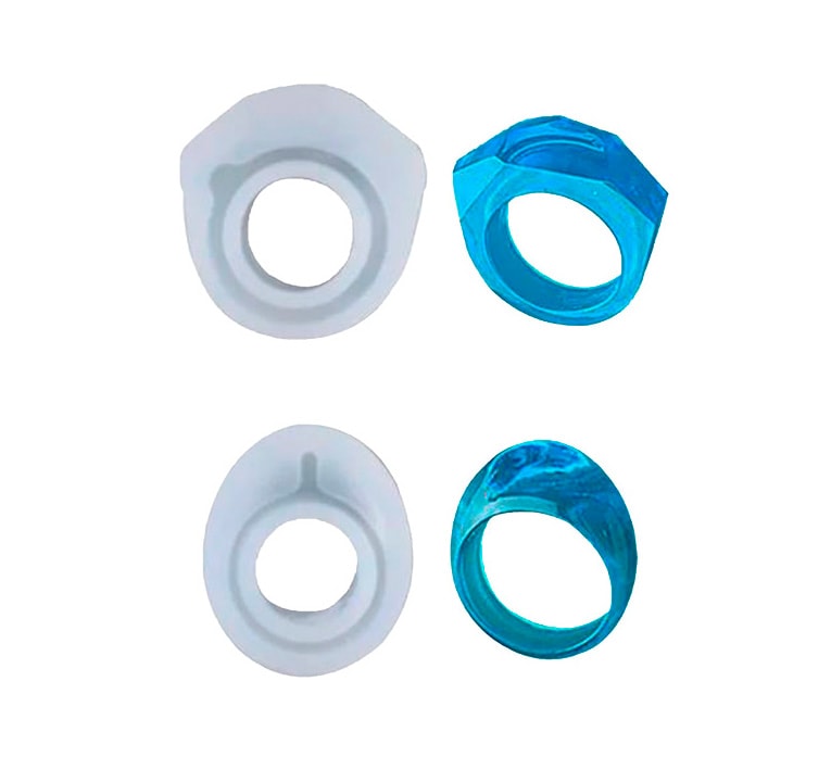 MOLDE DE SILICONA ANILLOS 14