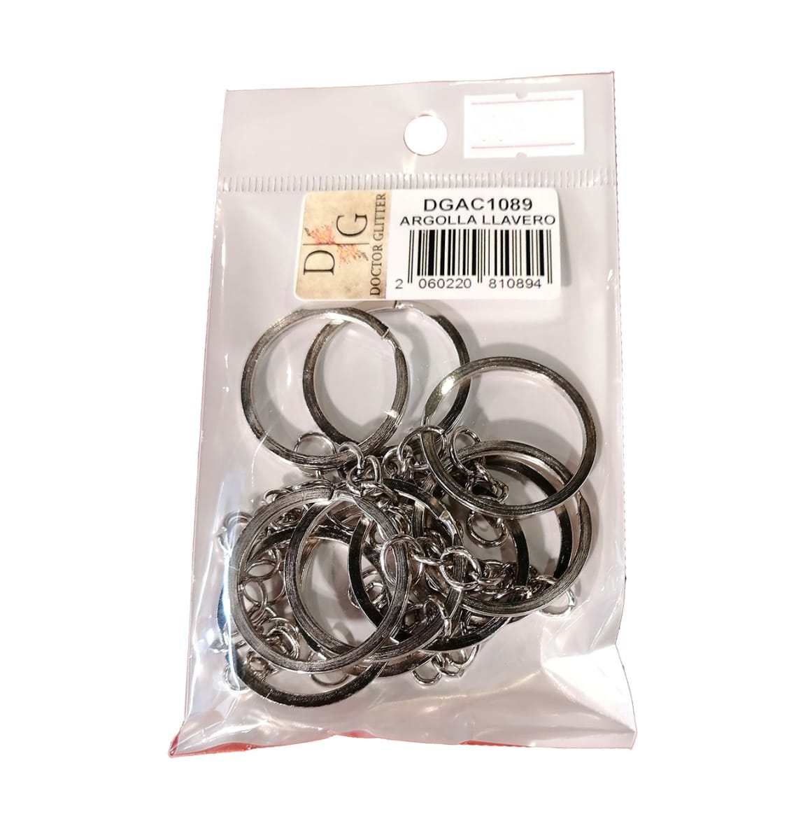 ARGOLLA LLAVERO METALICA x 10 Un.3