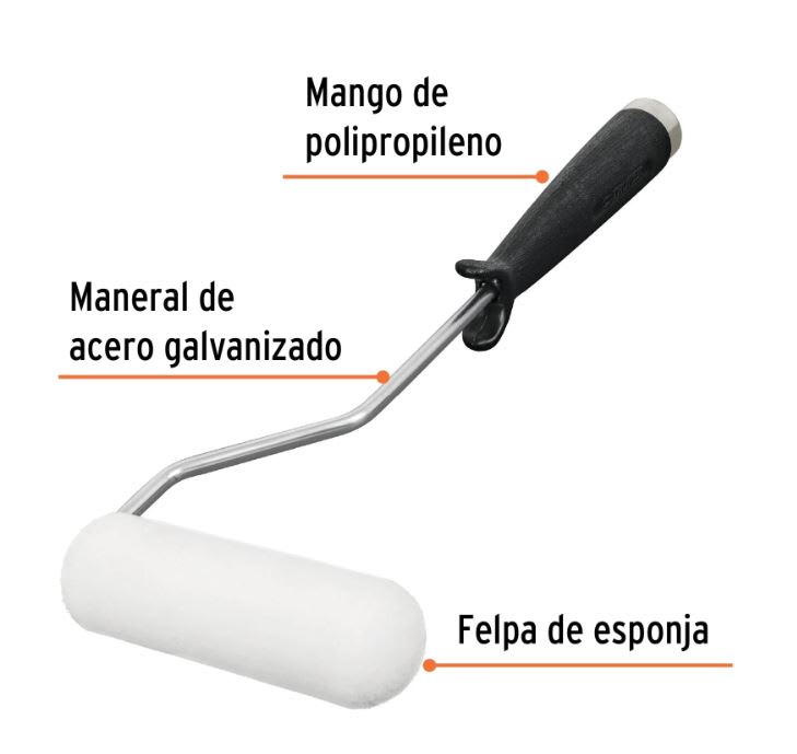 RODILLO ESPUMA 4´´ TRUPER2